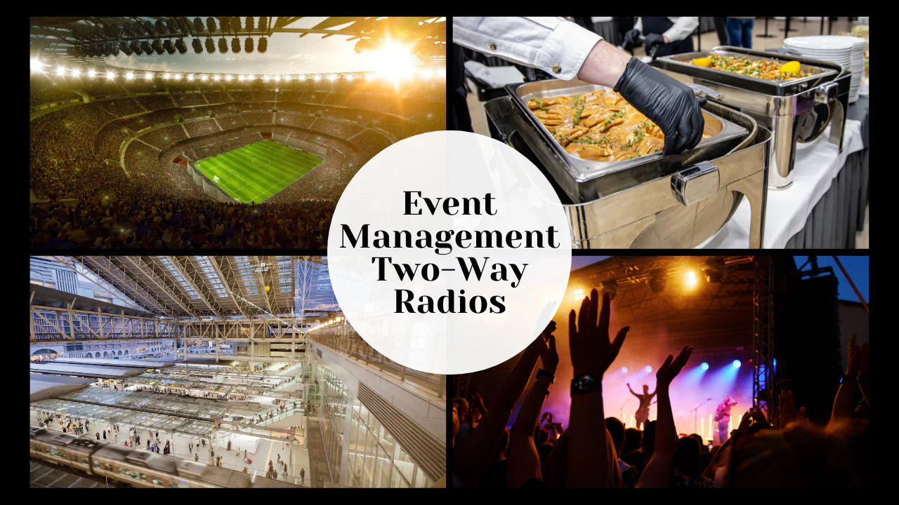 Event Management Two-Way Radios | Best Motorola Radios for Staff