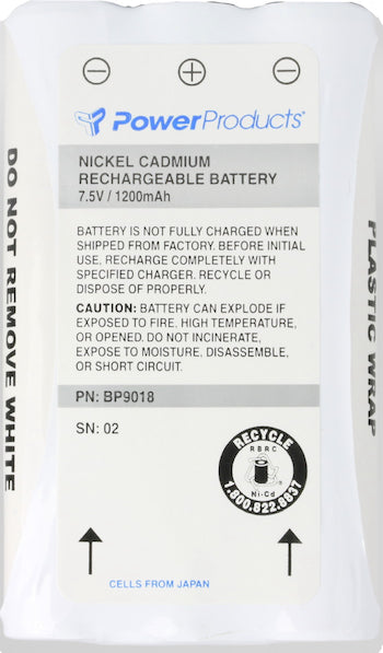 Power Products BP9018 Battery for Motorola P10 / SP10 / SP50