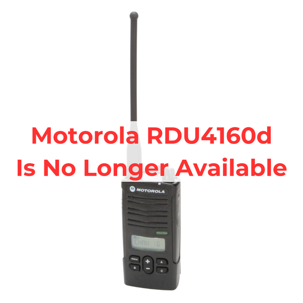 Motorola RDU4160D 6 pack with Multi Unit Charger and headsets