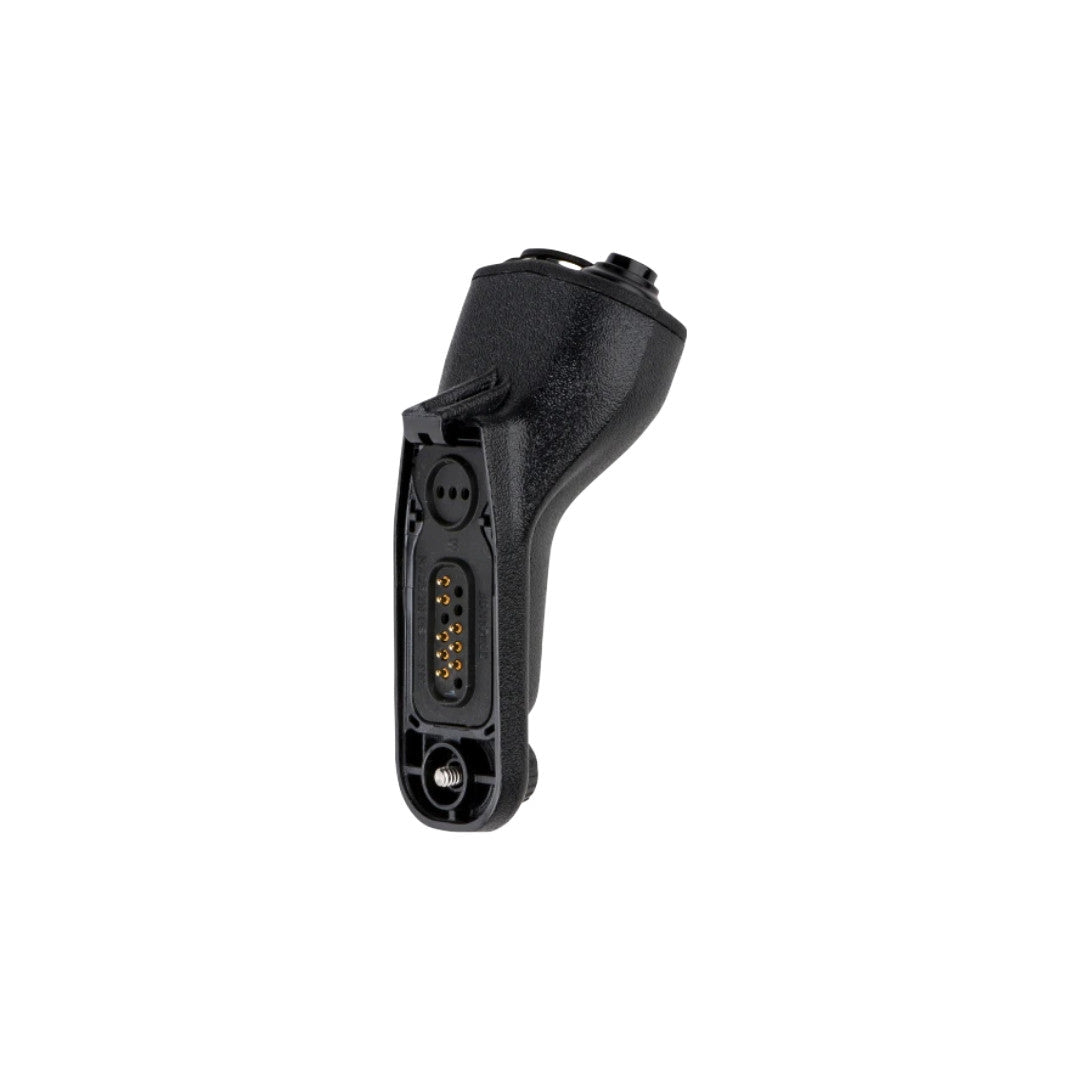 Motorola BDN6783B APX 3.5 mm threaded audio accessory adapter with PTT