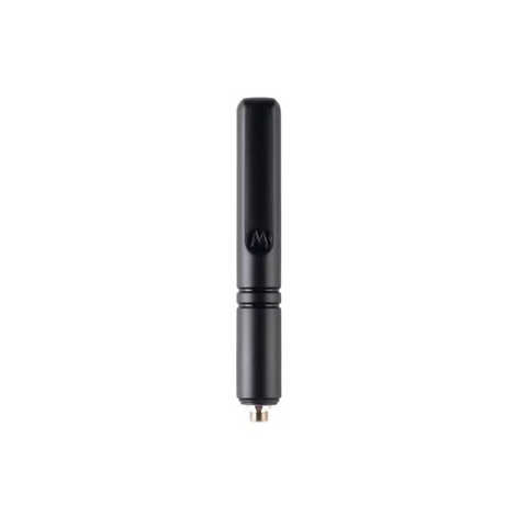 Motorola PMAD4120 VHF GPS antenna compatible with Motorola R2 radio, compact stubby design for improved signal and tracking.