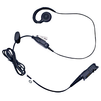 Motorola PMLN5727 Mag One swivel earpiece with inline microphone and push-to-talk