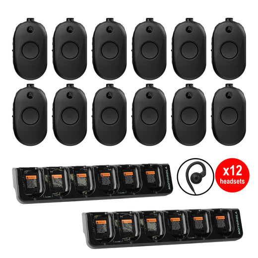 CLP1010e 12 Pack Bundle w/ 2 HKPN4007 Multi-Unit Chargers
