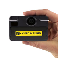 VT100 Body Worn Camera – in-hand view