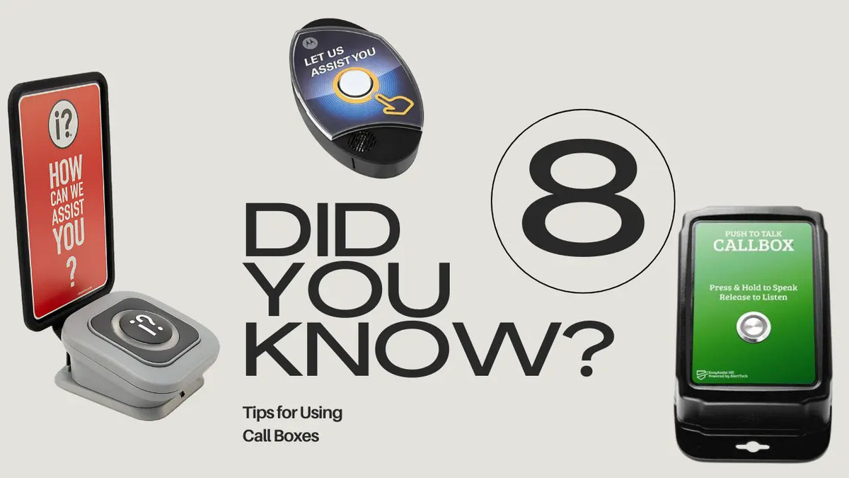 Call Box Operation Enhancing Hospitality Communication with Call Boxes – TwoWayRadioGear
