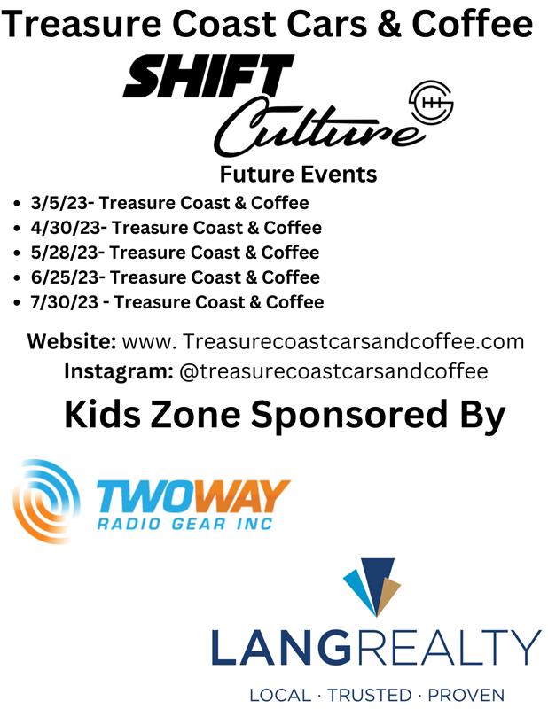 Supporting Treasure Coast Cars & Coffee Event