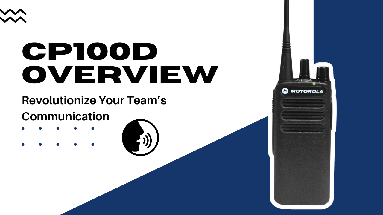 Can the Motorola CP100d Be Used in Different Industries?