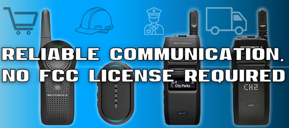 License-Free Radios | Motorola Radios No FCC License Required ...