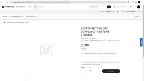 Motorola Solutions MOTOTRBO CPS Software Download Page – Free CPS Programming Software for Motorola Two-Way Radios