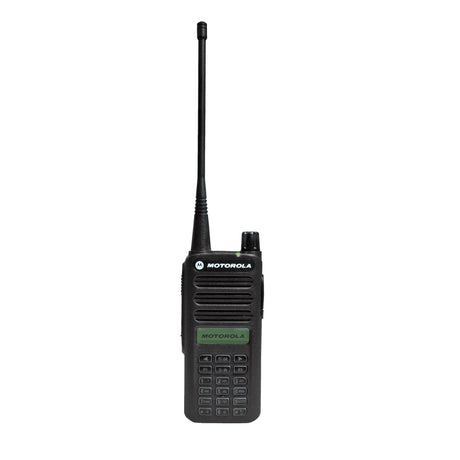 Motorola CP100D Full Keypad on white background