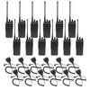 Motorola CP100d Non-Display 12 Pack Bundle with Speaker Microphones – Includes 12 rugged two-way radios and 12 PMMN4013 speaker microphones for hands-free communication, ideal for retail, construction, and security teams.