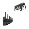 Motorola R5 6 Pack Bundle with Speaker Microphones and Multi Unit Charger