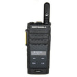  Motorola MOTOTRBO SL3500e DMR two‑way radio (black) front view with stubby antenna