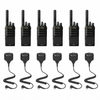 Motorola BPR45 12 Pack bundle with twelve HKLN4604 earpieces with PTT