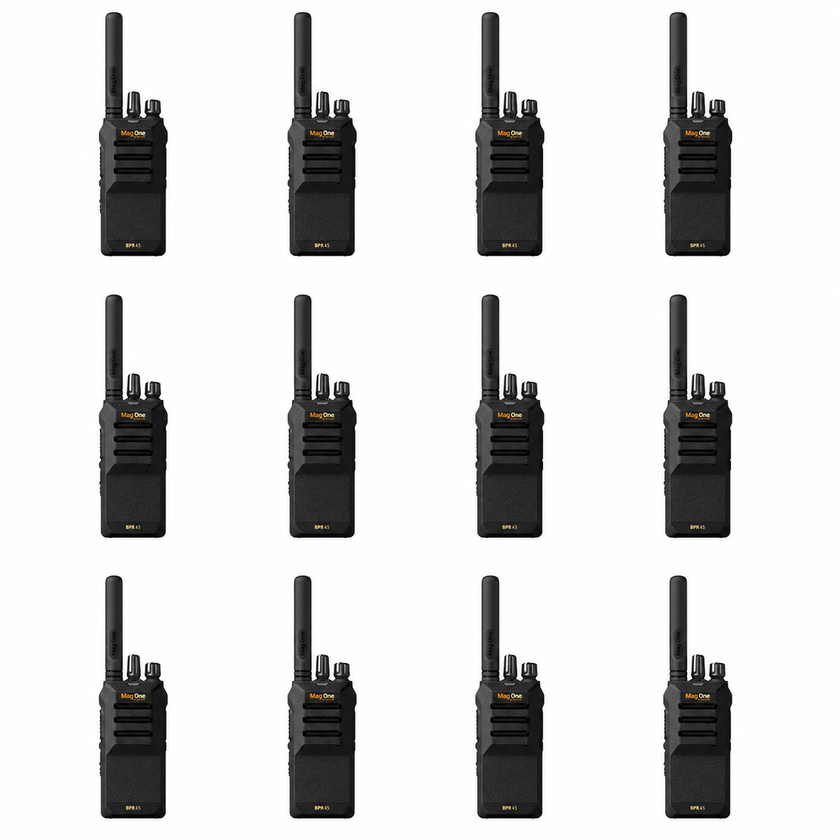 Motorola BPR45 12 Pack - twelve portable radios