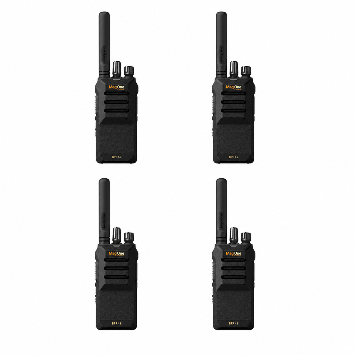 Motorola BPR45 4 Pack - four portable radios