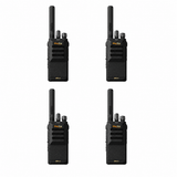 Motorola BPR45 4 Pack - four portable radios