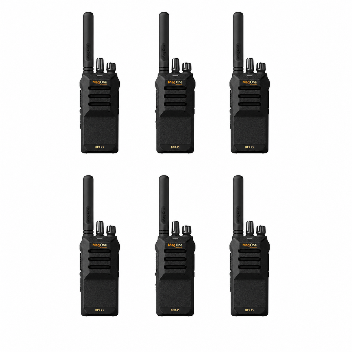 Motorola BPR45 6 Pack - six portable radios
