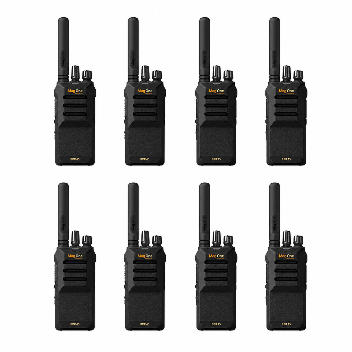 Motorola BPR45 8 Pack - eight portable radios