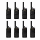 Motorola BPR45 8 Pack - eight portable radios