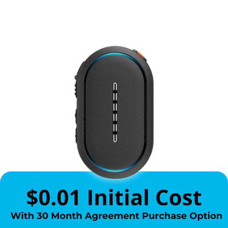 Buy Motorola CLPe Plus business two-way radio—compact push-to-talk headset-style device with front LED indicator for retail and hospitality use.