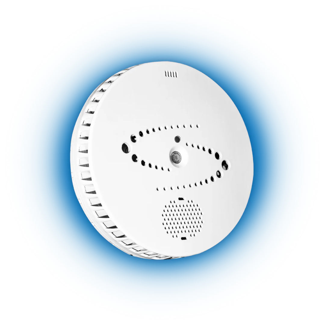 HALO Smart Sensor 3C for vape detection, air quality monitoring, and safety alerts, surface-mounted.