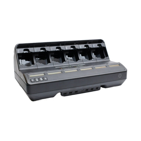 Motorola NNTN8844 IMPRES 2 Multi-Unit Charger — 6-Bay Display