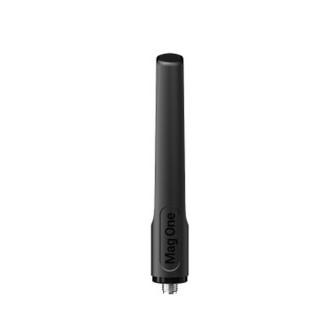 Motorola PMAE4124 Mag One UHF stubby antenna, 450 to 470 MHz, for the BPR45 two-way radio