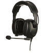 Motorola PMLN8086 Over‑the‑Head Dual‑Muff 24 dB NRR Headset for MOTOTRBO Ion