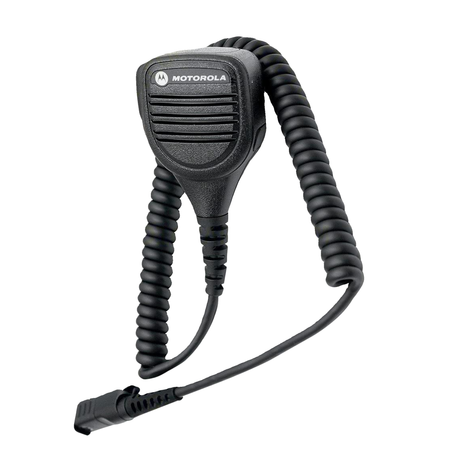 Motorola PMMN4071 Remote Speaker Microphone with Coiled Cable