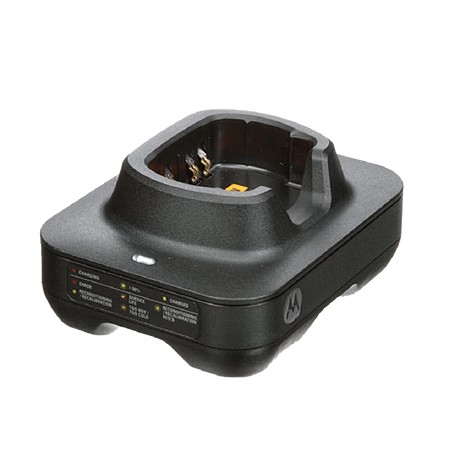 Motorola NNTN8860 IMPRES 2 single-unit charger, 3 A, 115 VAC, for APX radios