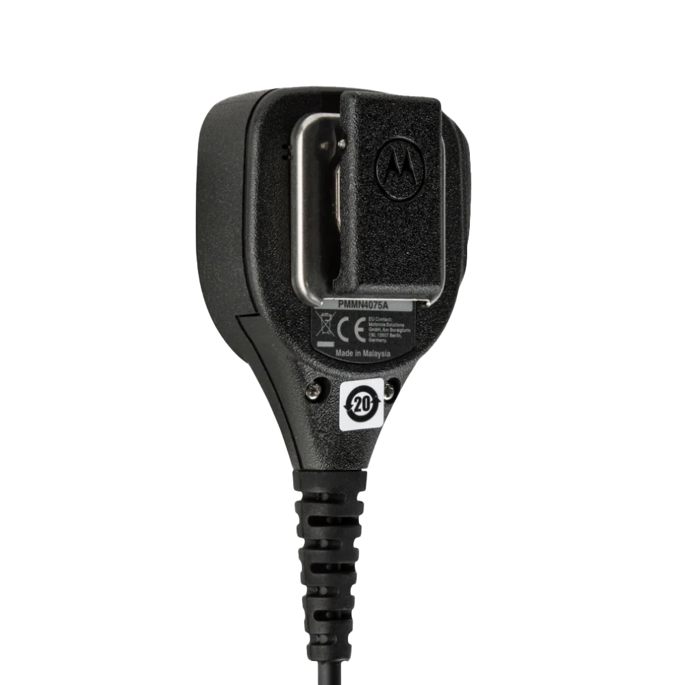 Motorola PMMN4075 Remote Speaker Microphone (RSM), IP57,