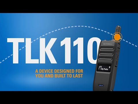 Motorola TLK110 Radio