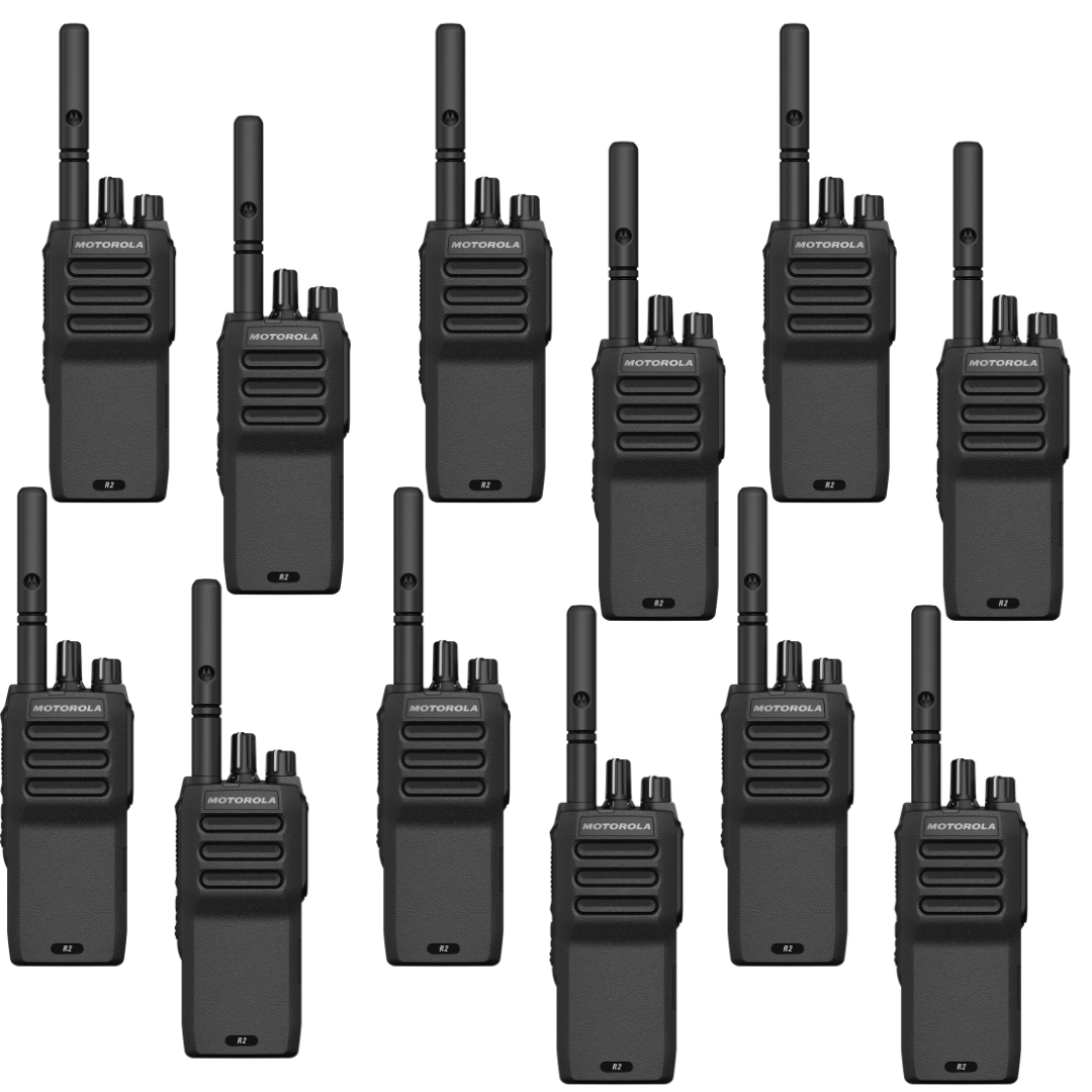 Motorola MOTOTRBO R2 Radio - 12 Pack