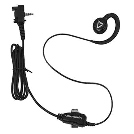 Voxtronix P8500V Swivel Headset with inline PTT Switch for Two Way Radios