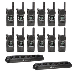 📦 12 Motorola CLS1410 Two-Way Radios – Compact, durable, and built for professional use.