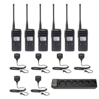 
              DTR600 6 Pack plus multi unit charger and speaker microphones
            