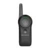 High-resolution image of the Motorola CURVE DLR110 digital two-way radio. This compact, interference-free, and license-free radio is designed for secure business communication, featuring a durable build and long battery life.