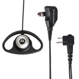 PMLN5001 D Shell Earpiece with PTT Mic