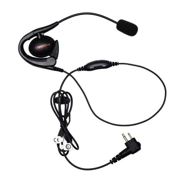 Motorola PMLN6537 Earpiece with Boom Microphone and In-Line PTT/VOX Switch
