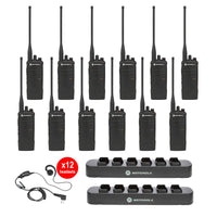 RDU4100 12 Pack Bundle with Multi Unit Chargers and Headsets