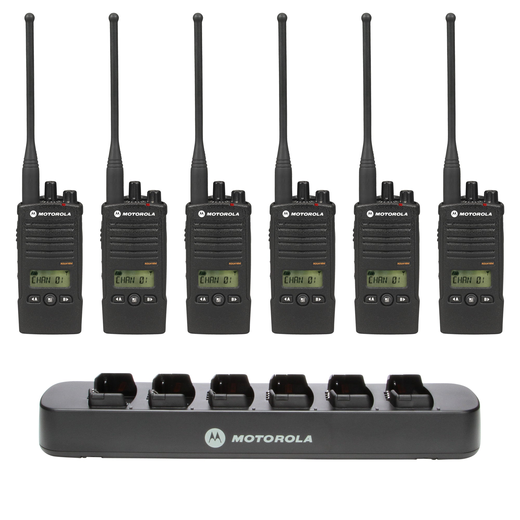 Motorola RDU4160D pack with Multi Unit Charger| TwoWayRadioGear