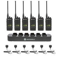 
              Motorola RDU4160D 6 pack with Multi Unit Charger and Speaker Microphones
            