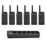 Motorola RMM2050 6 pack plus Multi Unit Charger