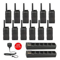 
              Motorola RMU2040 12 pack with Multi Charger and Speaker Microphones
            