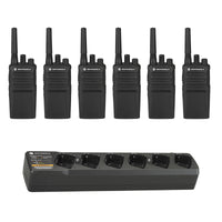 
              Motorola RMU2080 6 pack with Multi Unit Charger
            
