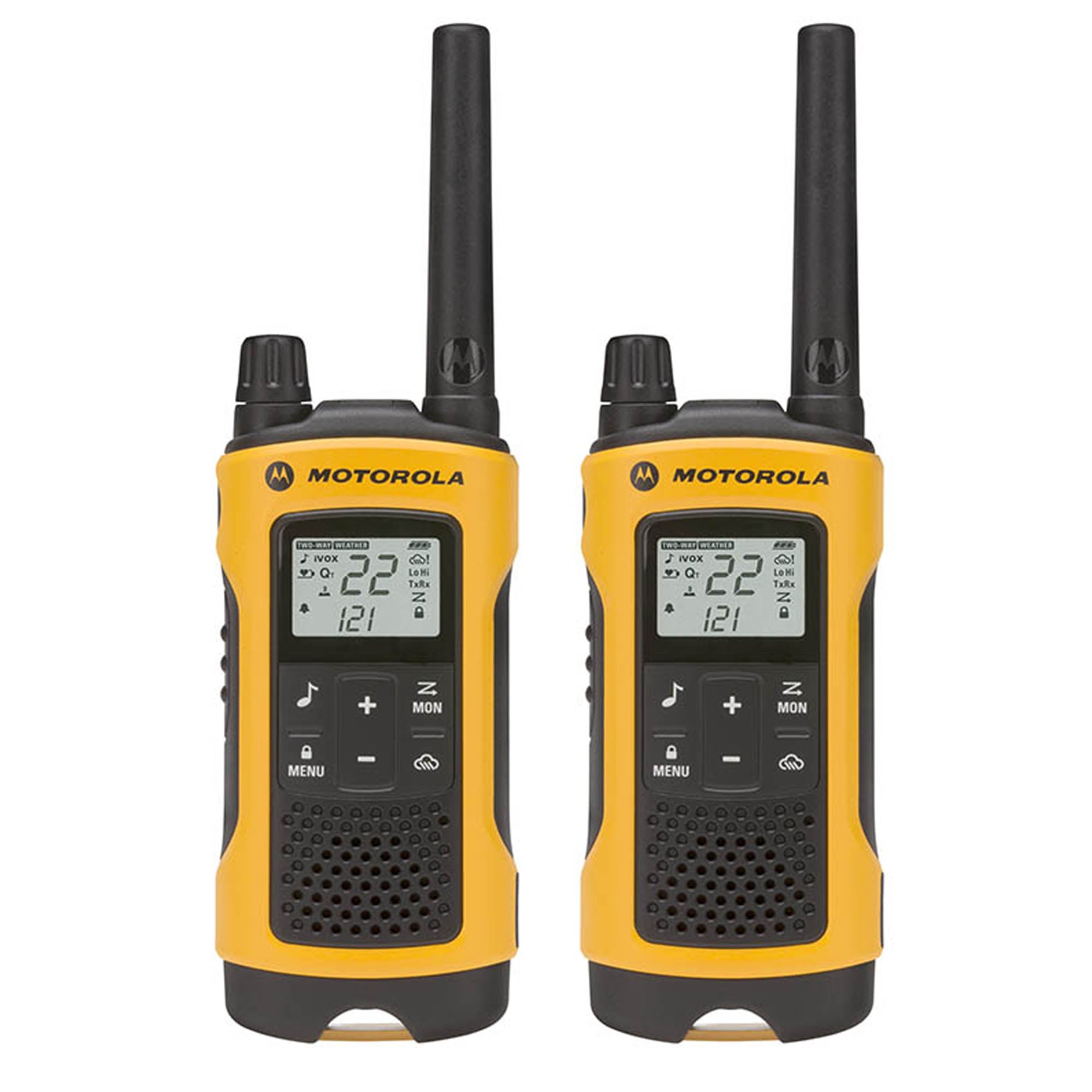 MOTOROLA Talkabout T402 Rechargeable Two-Way Radios (2-Pack) - 1
