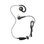 Motorola PMLN6532 Mag One swivel earpiece with inline microphone and push-to-talk button for Mag One radios.