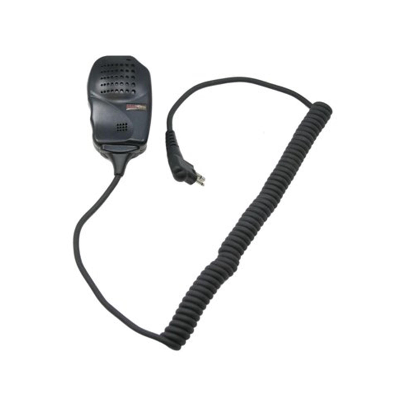Motorola PMMN4077 Mag One remote speaker microphone with large PTT and 3.5 mm earpiece jack for Mag One radios.