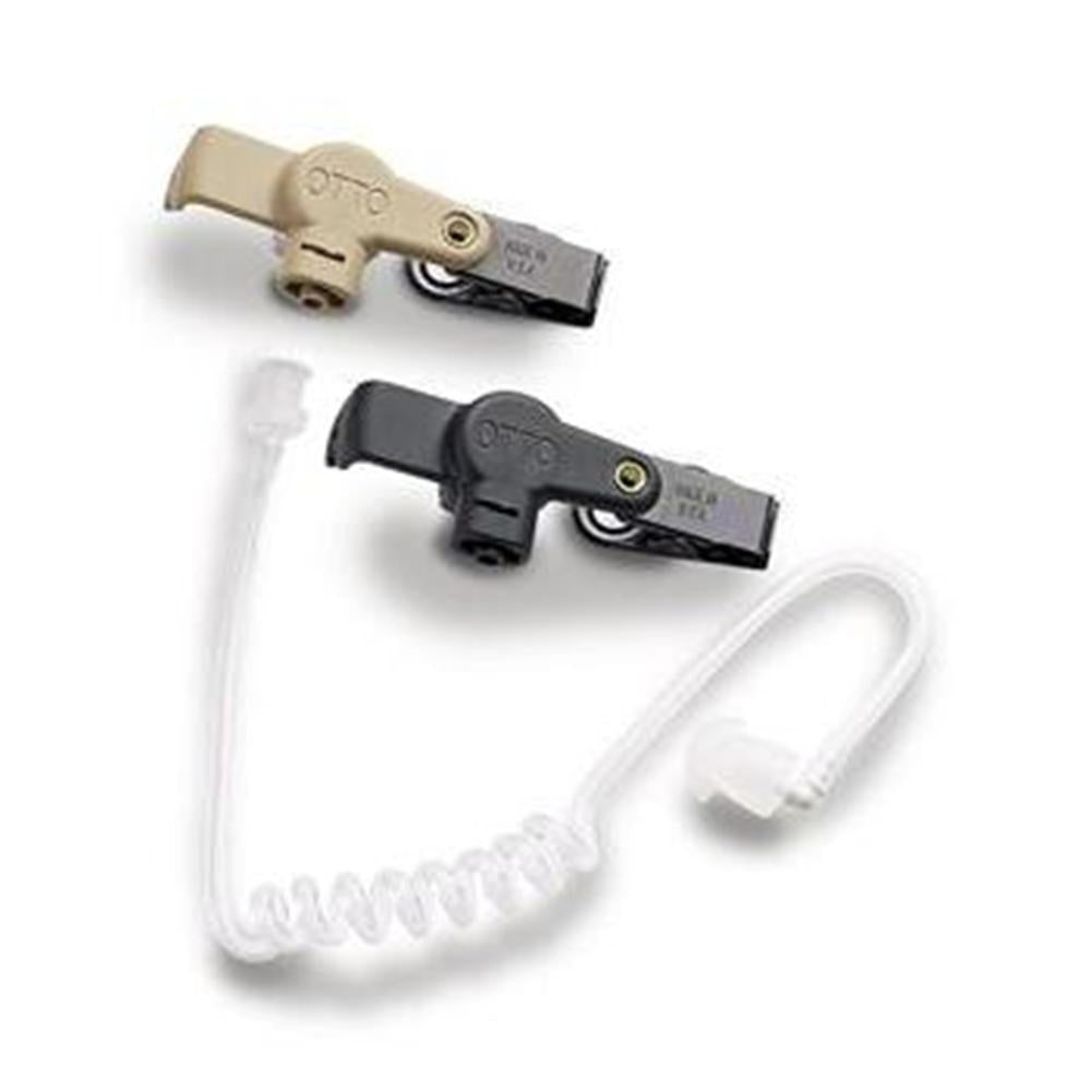 OTTO V1-10617 Black Two Wire Palm Mic Kit